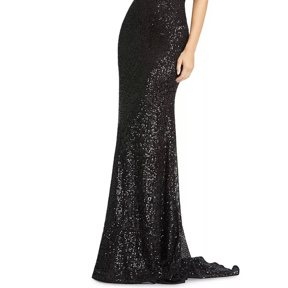 Mac Duggal Sequin Strappy Back Gown - Picture 10 of 15